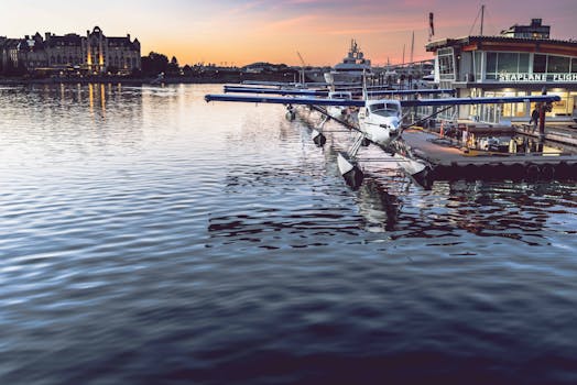 Hotels Built on Islands Only Accessible by Seaplane