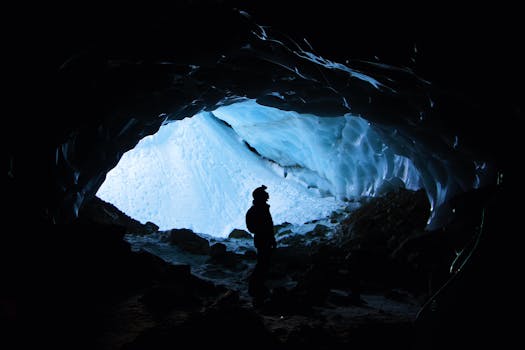 Hotels Surrounded by Blue Ice Caves