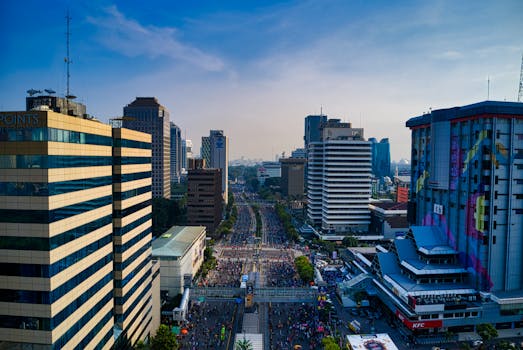 Hotels Surrounded by Smart Glass Towers