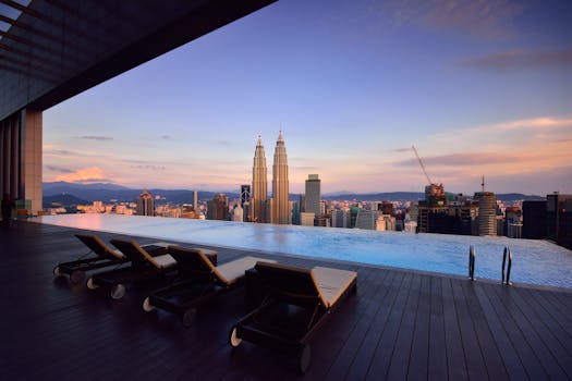 Hotels With Rooftop Infinity Bars Above Skyscrapers