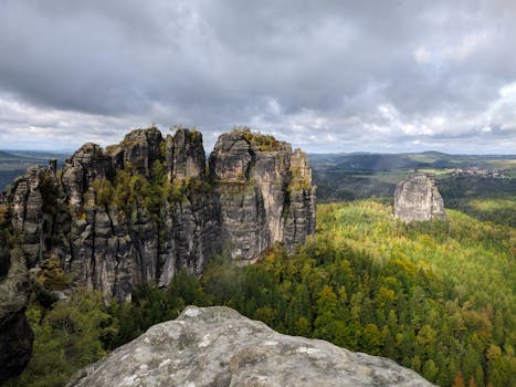 Resorts Built on Cliff Edges Overlooking Valleys