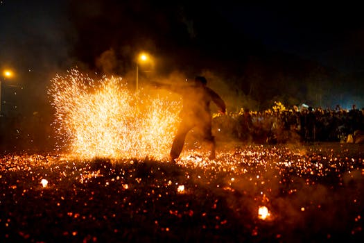 Resorts Hosting Fire Dancing Nights on the Shore
