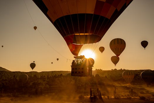 Resorts Offering Sunrise Hot Air Balloon Safaris