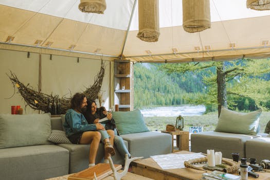 Resorts That Provide Luxury Tents in the Wilderness