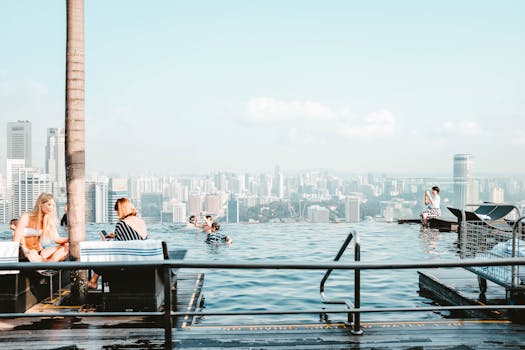 Resorts With Rooftop Waterfalls in Cities
