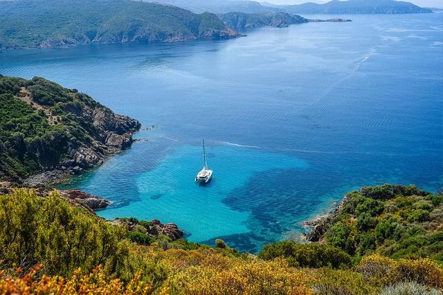 Scenic Beaches in Onna Village With Clear Blue Water