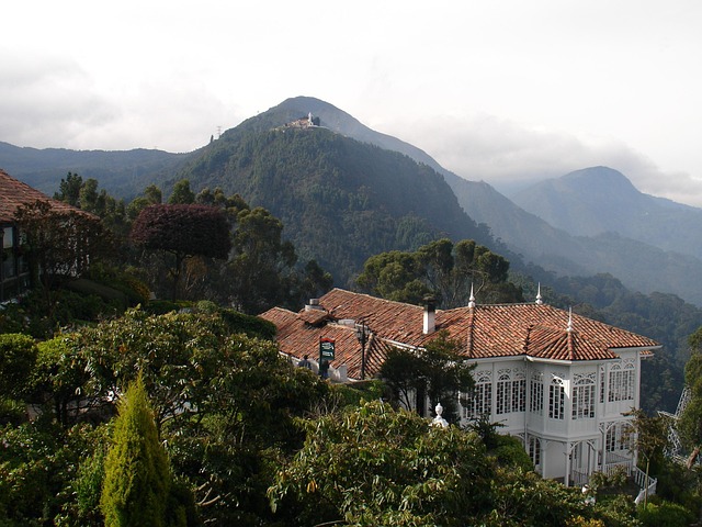 Scenic Views in Bogota Monserrate